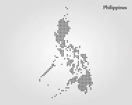 Map of Philippines. Vector illustration. World map Stock Illustration
