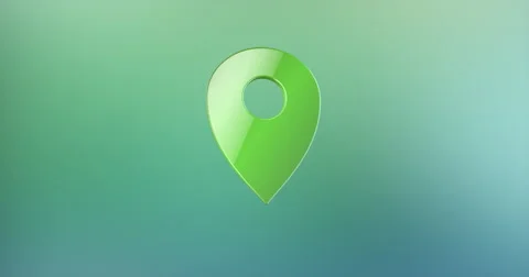 Map Pin Color 3d Icon Stock Footage 67681977