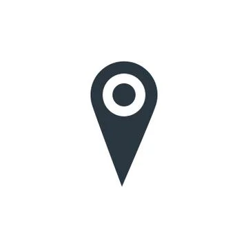 Map pin GPS Destination icon. navigation marker. Stock Vector illustration is Illustrazione stock