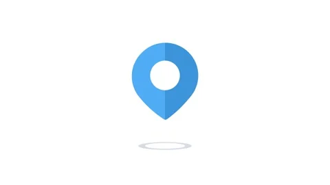 Map pin icon For setting travel goals Navigating to your destination. 2D An.. 库存影片 258186990