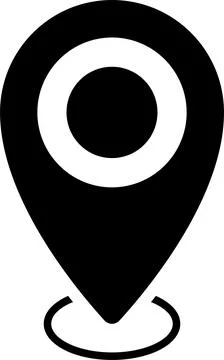 Map pin location icon set. Map markers isolated. Pointer GPS location symbol. Illustration