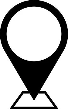Map pin location icon set. Map markers isolated. Pointer GPS location symbol. Иллюстрация