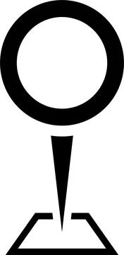 Map pin location icon set. Map markers isolated. Pointer GPS location symbol. Stock Illustration