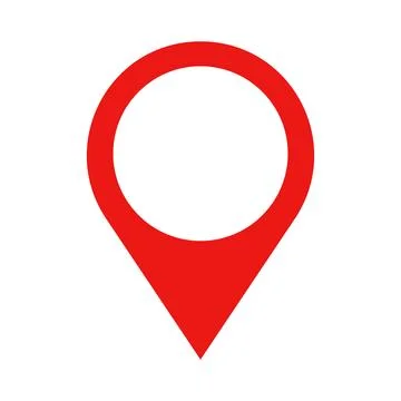 Map pin. Location information. Vector. Stock Illustration