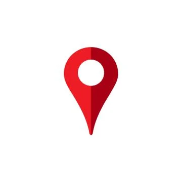 Map pin, location mark icon Stock Illustration