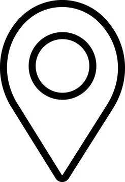 Map pin location marker for navigation position Stock Illustration