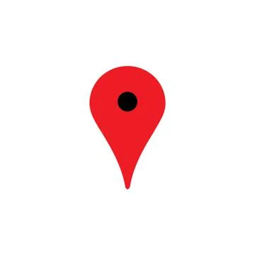 Map pin, location sign pointer Stock Illustration