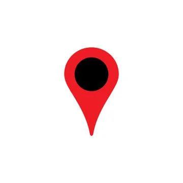 Map pin, location sign pointer Stock Illustration