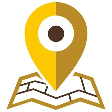 Map pin location vector icon Illustration