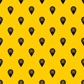 Map pin pattern vector Illustrazione stock