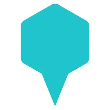 Map pin sign location icon marker point button Illustrazione stock