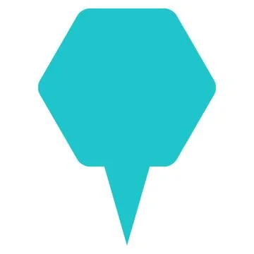 Map pin sign location icon marker point button Illustrazione stock