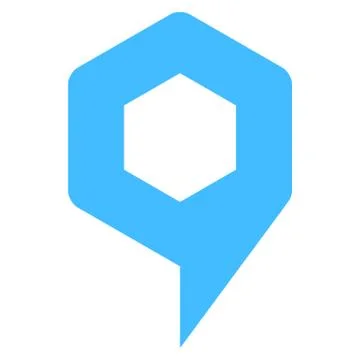 Map pin sign location icon marker point button Illustrazione stock