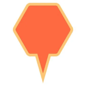 Map pin sign location icon marker point button Illustrazione stock