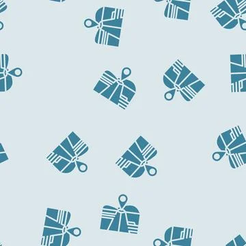 Map pointer courier glyph vector seamless pattern Stock Illustration