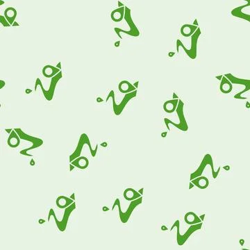 Map pointer delivery glyph seamless pattern Stock Illustration