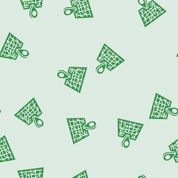 Map pointer gps glyph seamless pattern Illustrazione stock