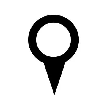 Map pointer gps icon Stock Illustration
