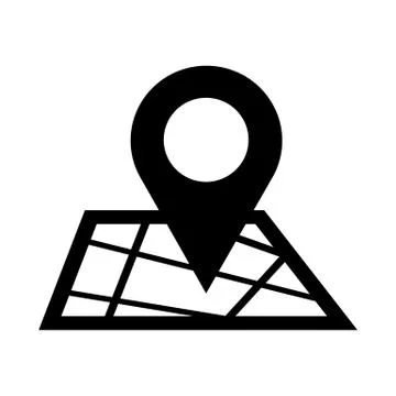 Map pointer gps icon Stock Illustration