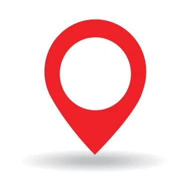 Map pointer. GPS location symbol. Stock Illustration