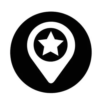 Map pointer icon イラスト素材