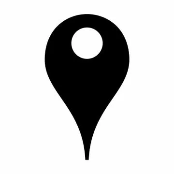 Map pointer icon Stock Illustration