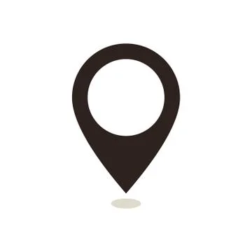 Map pointer icon Stock Illustration