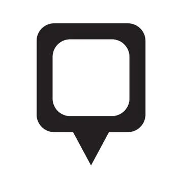 Map pointer icon illustration design イラスト素材