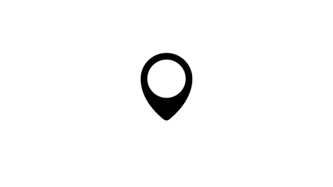 Map pointer icon set with pin symbols for navigation and location markers 4.. Video stock 330769390