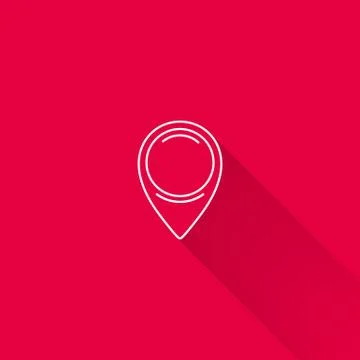 Map pointer Stock Illustration