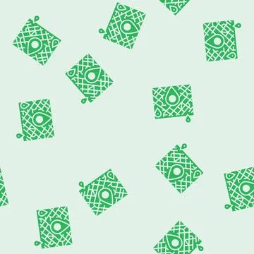 Map pointer place glyph seamless pattern 스톡 일러스트