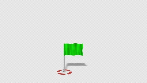 Map Pointers Animation 4 Red Target Gree... | Stock Video | Pond5