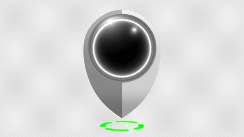 Map Pointers Animation - Map Marker - Map Pin Stock Footage 186433811