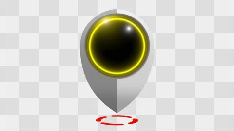 Map Pointers Animation - Map Marker - Map Pin Stock Footage 186439484
