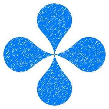 Map Pointers Grunge Icon Stock Illustration