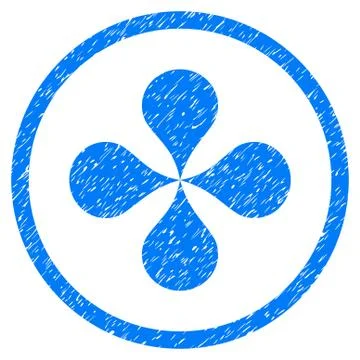 Map Pointers Rounded Grainy Icon Stock Illustration