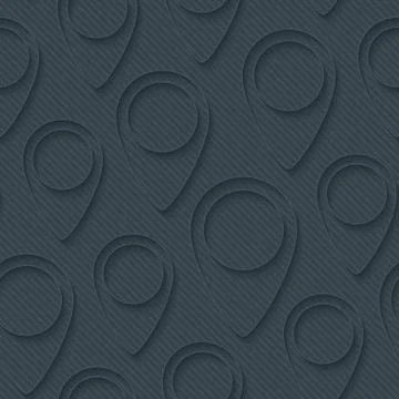 Map pointers walpaper. Stock Illustration