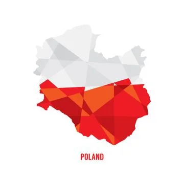 Map of Poland Vector Illustration Stock-Illustration