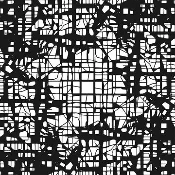 Map of the scheme of road. City map, master plan. Vector Stock Illustration