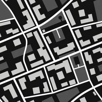 Map seamless pattern Stock Illustration