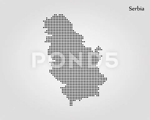 Map of Serbia. Vector illustration. World map Illustration #108361724