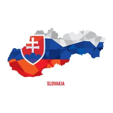Map of Slovakia Vector Illustration Stock Illustration