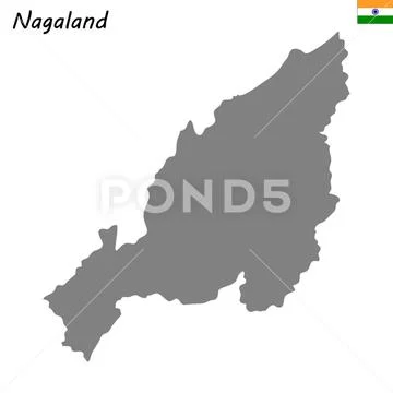 Map of state of India Иллюстрация