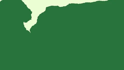 Map of the state michigan asia middle east leaf canada provinces highlighted Video stock 335696084