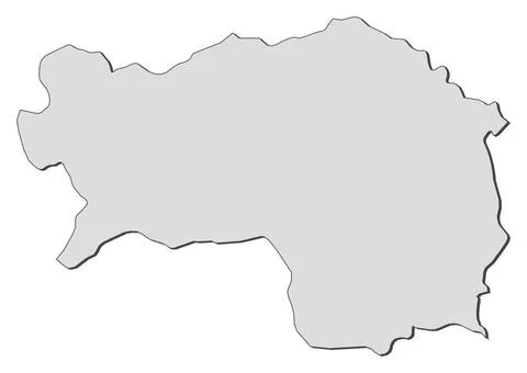 Map of Styria (Austria) Map of Styria, a state of Austria. Copyright: xZoo... Stockfoto's