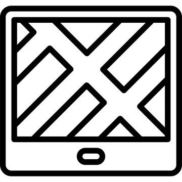 Map on tablet icon, location map and navigation vector Stock Illustration