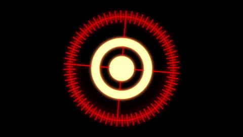 Map Target Icon Bold Pink Animation Loop | Stock Video | Pond5