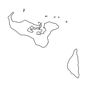 Map of Tonga region Stock Illustration