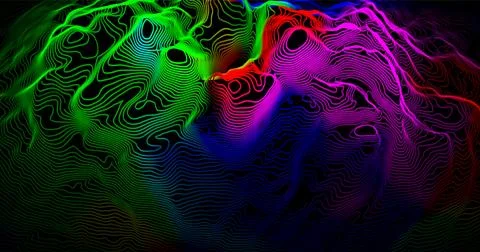 Map of the topography line. Vector abstract topographic map concepts with p.. 스톡 일러스트