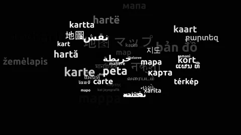 Map Translated in 53 Worldwide Languages Endless Looping 3d Zooming Wordcloud Stockbeeldmateriaal 145197015